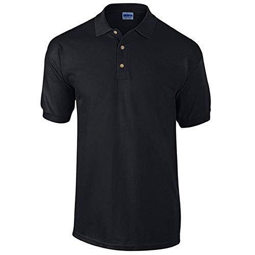 Gildan - Ultra Cotton Ringspun Piqué-Poloshirt - bis Gr. 5XL / Black, M von Gildan