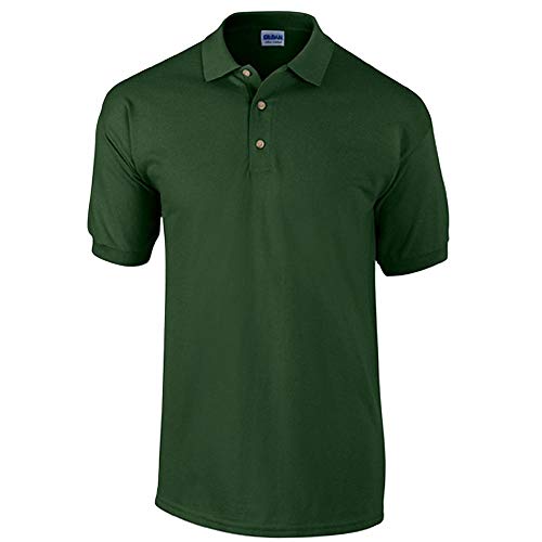 Gildan - Ultra Cotton Ringspun Piqué-Poloshirt - bis Gr. 5XL / Forest Green, L von Gildan