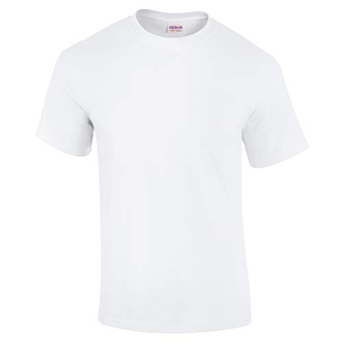 Gildan Ultra Baumwoll-T Shirt Gr. M, weiß von Gildan