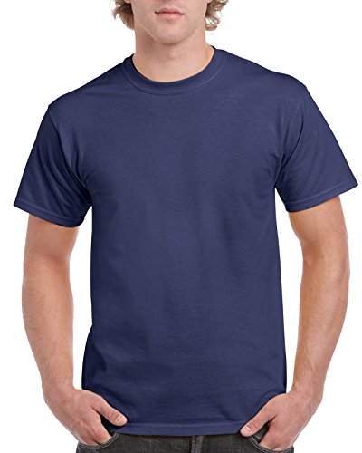 Gildan Ultra Herren T-Shirt (2XL) (Metro Blau) XXL,Metro Blau von Gildan