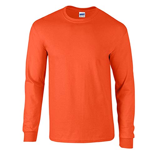 Gildan - Ultra Longsleeve Shirt '2400' / Orange, 3XL von Gildan