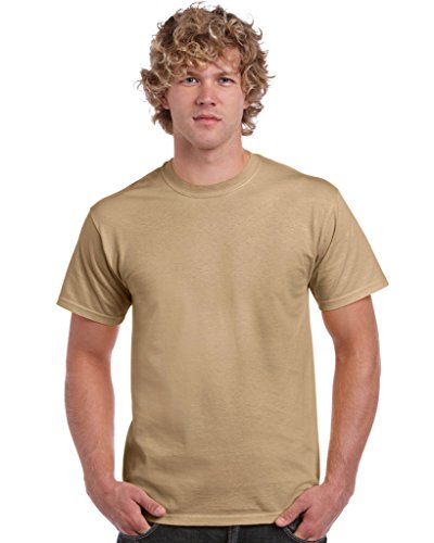 Gildan - Ultra T-Shirt '2000' - Übergrößen bis 5XL XL,Tan von Gildan