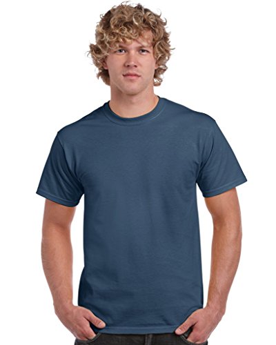 Gildan Ultra T-Shirt für Männer (XL) (Indigoblau) XL,Indigoblau von Gildan