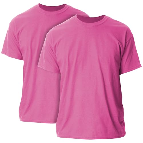 Gildan Unisex-Erwachsene Ultra Cotton, Style G2000, Multipack T-Shirt, Heliconia (2er-Pack), XL von Gildan