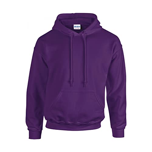 Gildan Unisex Heavy Blend Adult Hooded Sweatshirt, Violett, S von Gildan