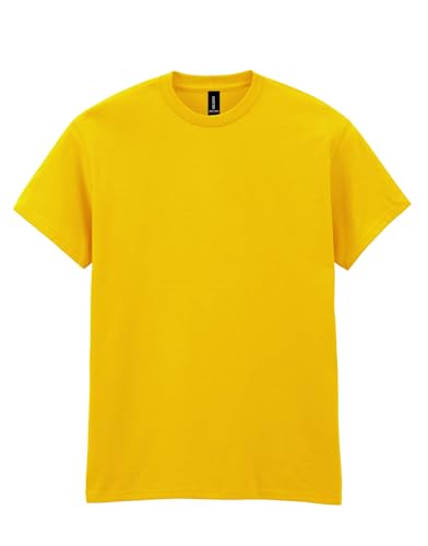 Gildan Unisex Heavy Cotton Adult T-Shirt Tshirt, Gänseblümchen, L von Gildan