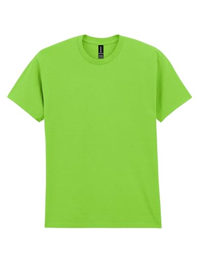 Gildan Unisex Heavy Cotton Adult T-Shirt Tshirt, Limettengrün, S von Gildan