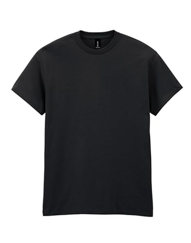 Gildan Unisex Heavy Cotton Adult T-Shirt Tshirt, schwarz, XXL Gildan Unisex Heavy Cotton Adult T-Shirt Tshirt, schwarz, XXL von Gildan