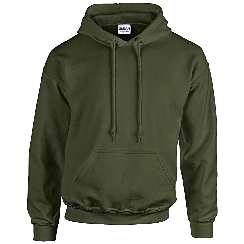 Gildan - Unisex Kapuzenpullover 'Heavy Blend' , Military Green, Gr. 4XL von Gildan