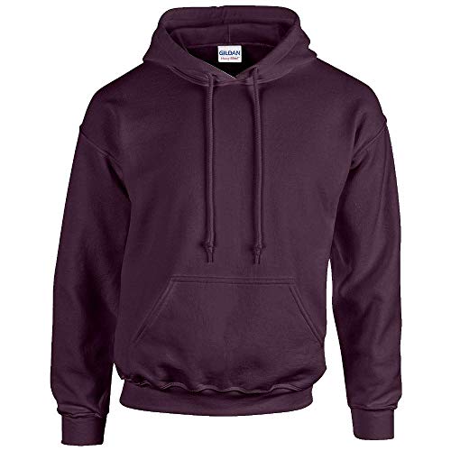 Gildan - Herren-Kapuzenpullover, Pflaume, L. von Gildan