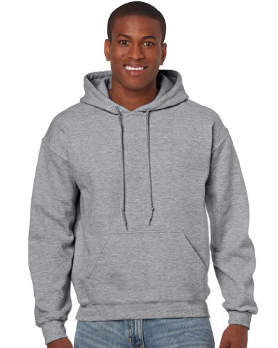 Gildan - Unisex Kapuzenpullover 'Heavy Blend' , Sport Grey, Gr. 3XL von Gildan