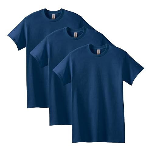 Gildan Unisex T-shirt aus Schwerer Baumwolle, Stil G5000 T-Shirt, Blau, L von Gildan