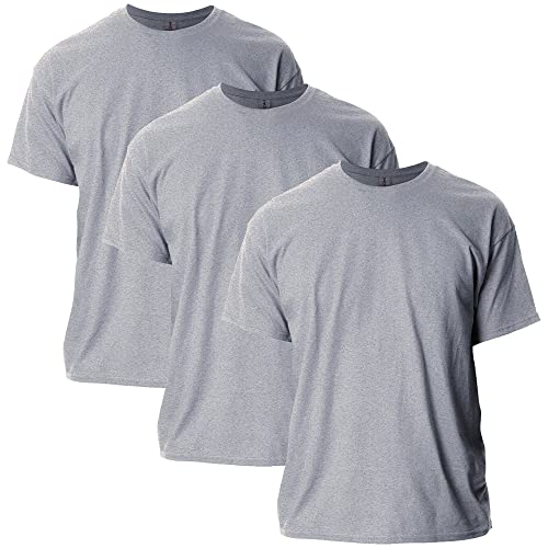 Gildan Unisex T-shirt aus Ultra-baumwolle, Stil G2000 T-Shirt, Sportgrau (3er-pack), S von Gildan