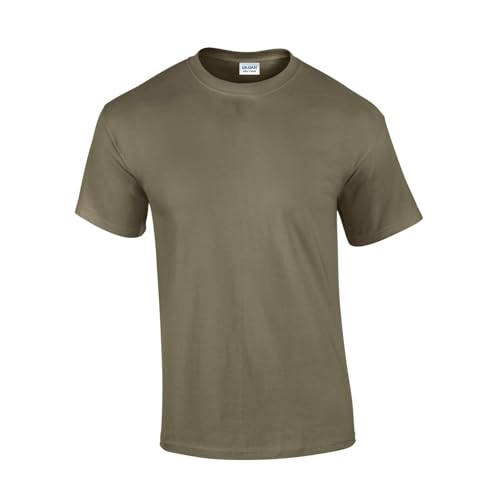 Gildan Unisex Ultra Cotton Adult T-Shirt Tshirt, Prarie Dust, M von Gildan