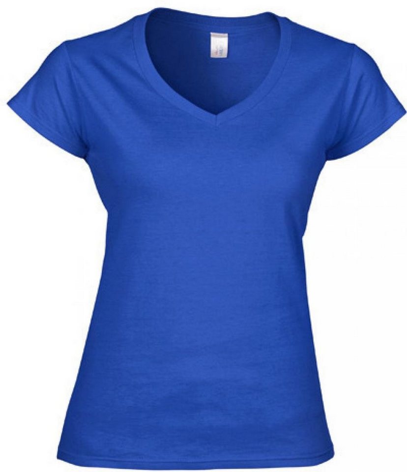 Gildan V-Shirt Softstyle Ladies´ V-Neck Damen T-Shirt von Gildan