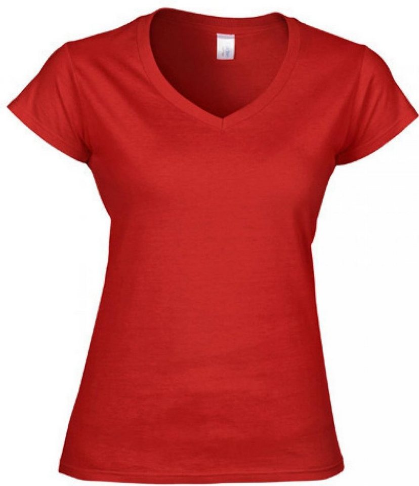 Gildan V-Shirt Softstyle Ladies´ V-Neck Damen T-Shirt von Gildan