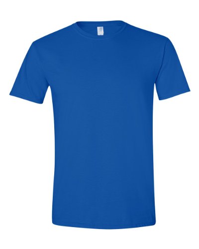 Gildan einfache T-Shirts, verfügbar in allen Farben und Größen, für Herren, 5 Stück Gr. M, 5 x Royal Blue von Gildan