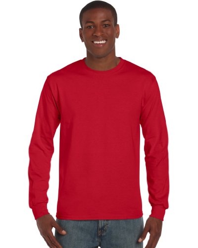 Gildan: Langarm T-Shirt Ultra 2400, Größe:XL;Farbe:Red von Gildan