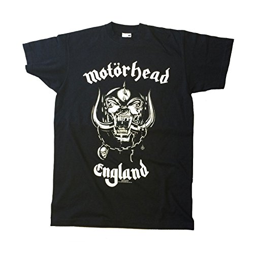 Motorhead England Alles lauter Offizielles Unisex T-Shirt Bis XXL - Gr. Large. von Gildan