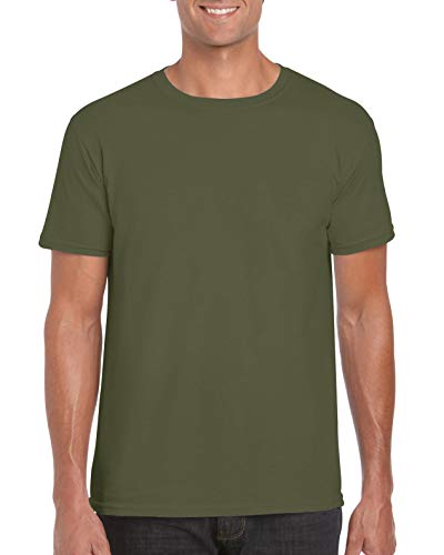 Softstyle T-Shirt - Farbe: Military Green - Größe: L von Gildan