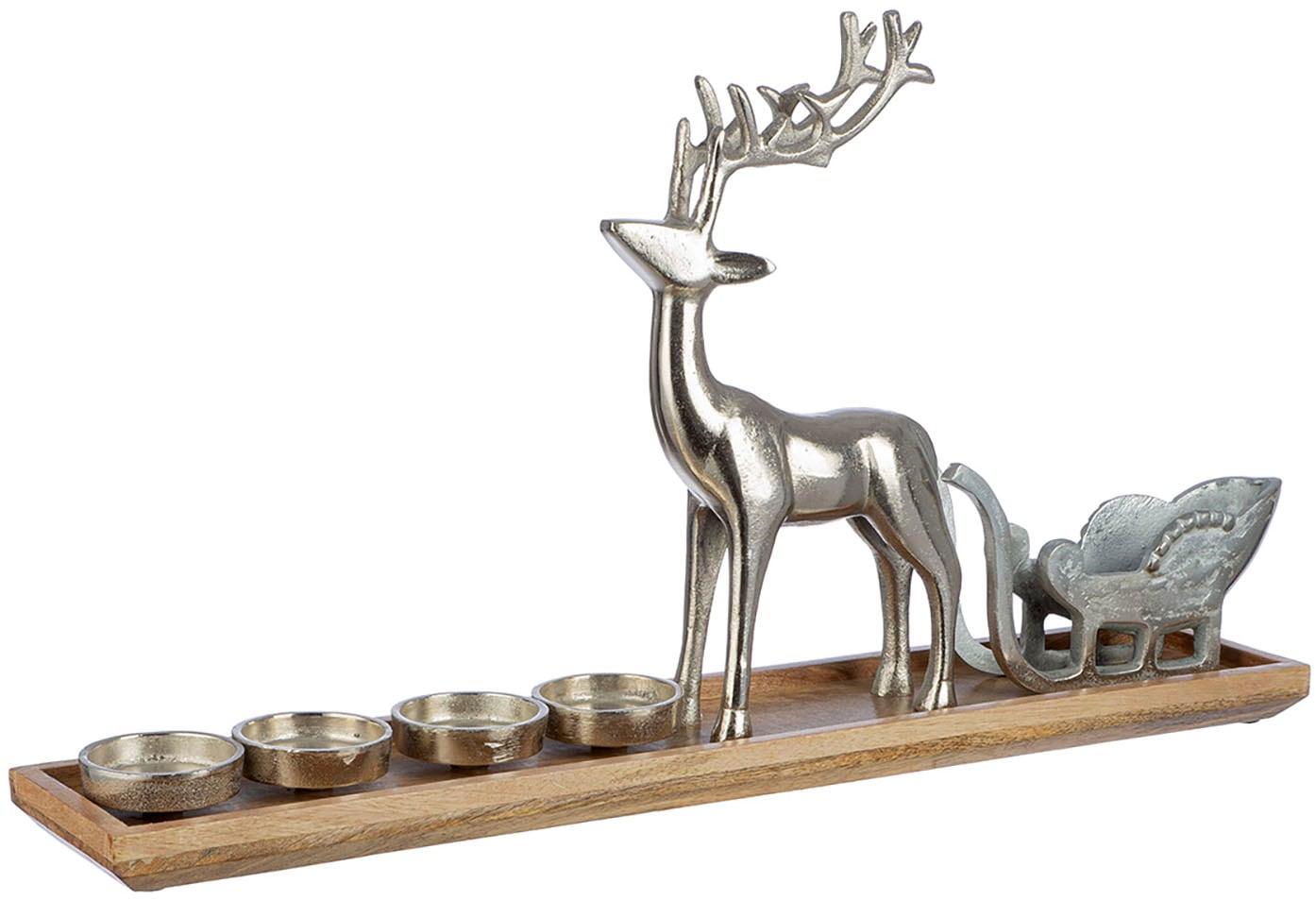 GILDE Kerzenständer "Adventsleuchter 4flm., H.37 cm" von Gilde