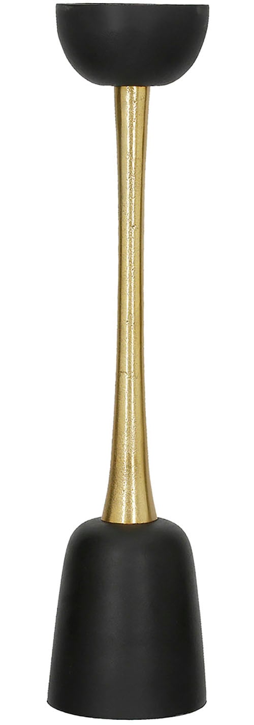 GILDE Kerzenständer "Kerzenleuchter Dora schwarz" von Gilde