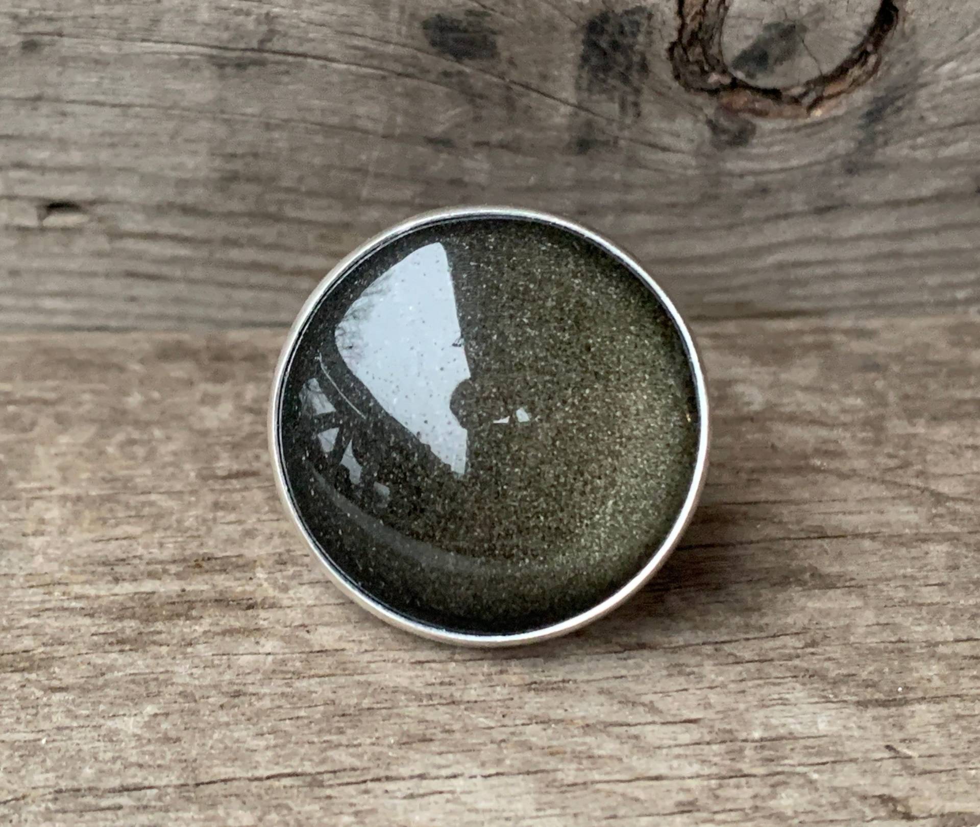 Edgy Chunky Schwarz Goldener Schimmer Obsidian Sterling Silber Statement Ring | Rung Wippe Boho Edgy Chunky Schwarz Goldener Schimmer Obsidian Sterling Silber Statement Ring | Rung Wippe Boho von GildedBug