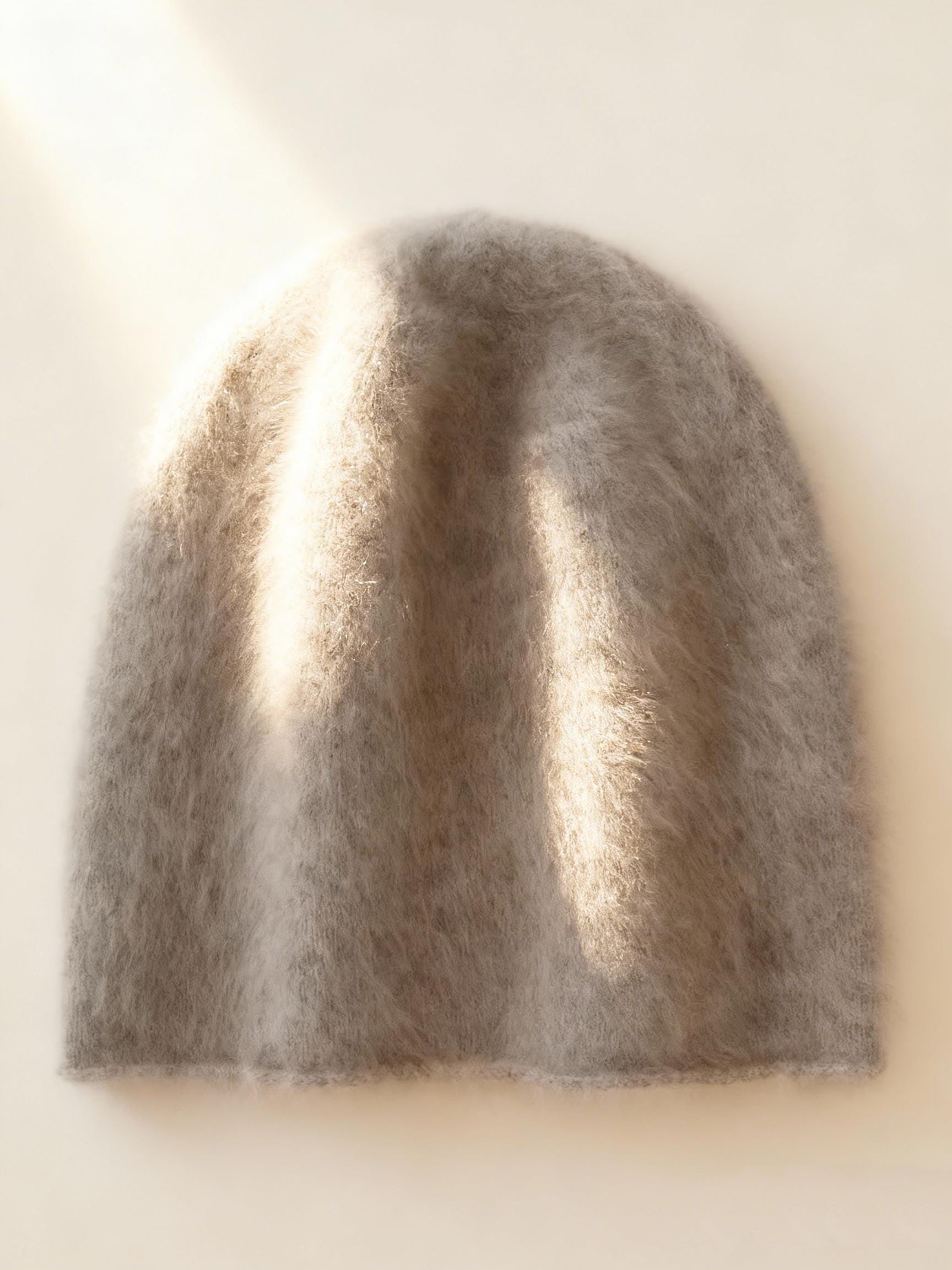 Super Weiche Kaschmir Mütze | Warme Winter Beanie Stretch-Kaschmir Strickmütze Für Damen & Herren Kuschelige Wintermütze von GildedMatcha