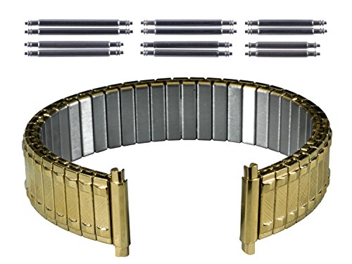 Gilden 510 Herren-Uhrenarmband Edelstahl 15-20 mm Gold Gilden 510 Herren-Uhrenarmband Edelstahl 15-20 mm Gold von Gilden