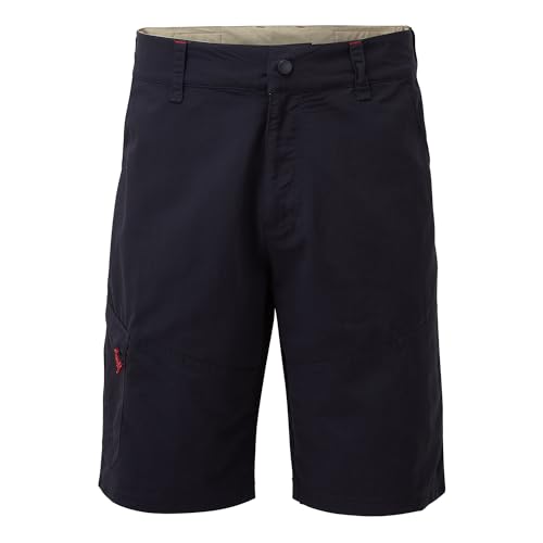 Gill Mens UV Tec Segeln Bootfahren Wassersport Shorts Navy - UV-Sonnenschutz und SPF-Eigenschaften von Gill