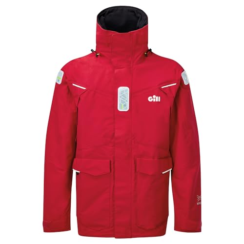 Gill OS2 Offshore/Coastal Sailing Jacket 2022 - Red OS25J XXL Gill OS2 Offshore/Coastal Sailing Jacket 2022 - Red OS25J XXL von Gill