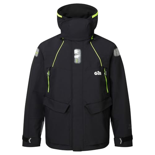 Gill OS2 Offshore/Coastal Sailing Jacket - Black OS26J XL von Gill