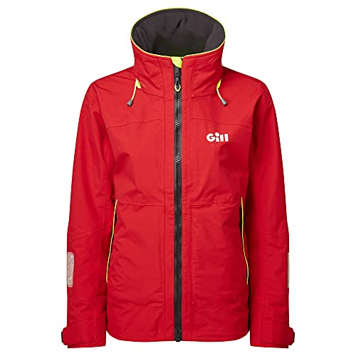 Gill OS32 Womens Coastal Sailing Jacket 2021 - Red 10 von Gill