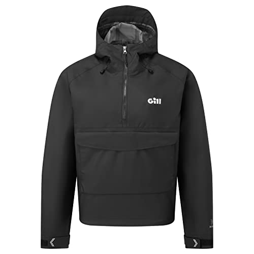 Gill Verso Lite Jacket/Hooded Spray Top - Black V102J M von Gill