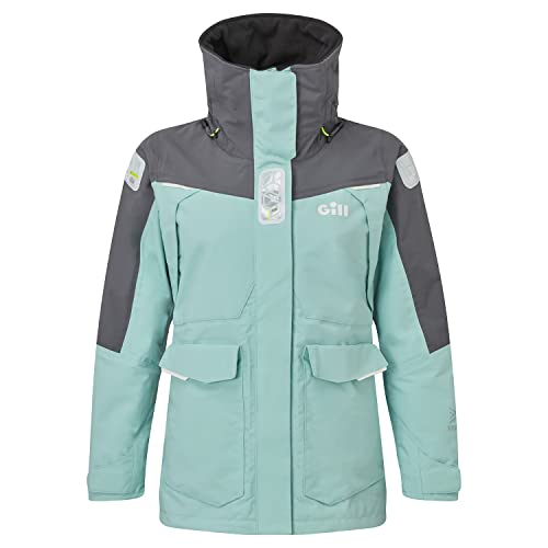 Gill OS2 Offshore-Segeljacke – wasser- und schmutzabweisend für Damen (Eggshell, 12) von Gill