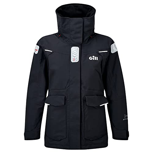 Gill Womens OS2 Offshore/Coastal Sailing Jacket 2023 - Graphite 12 von Gill