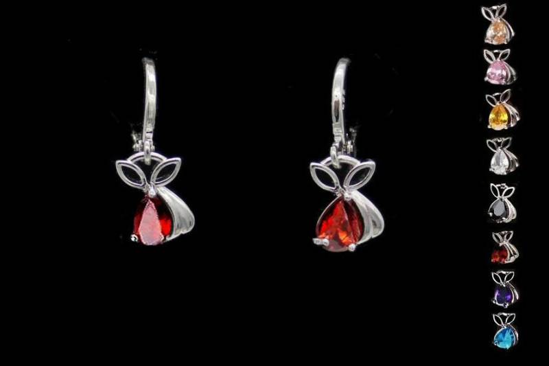 Kristall Lotus Ohrringe, Silber Granat Blume Und Andere Kristalle von GillWellsCreations