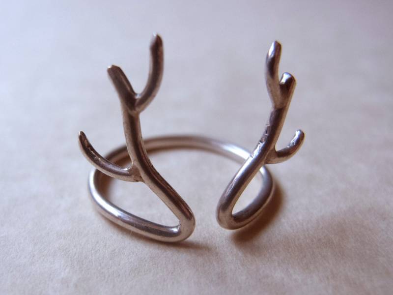 Ring/"Hirschholz" Silber 925 Ring/"Hirschholz" Silber 925 von Gillainseverine