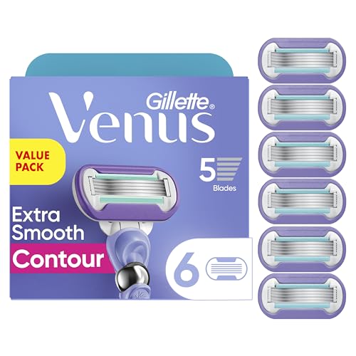 Gillette Venus Damen-Rasierer Klinge Refills, Swirl, 6 Zählen von Gillette