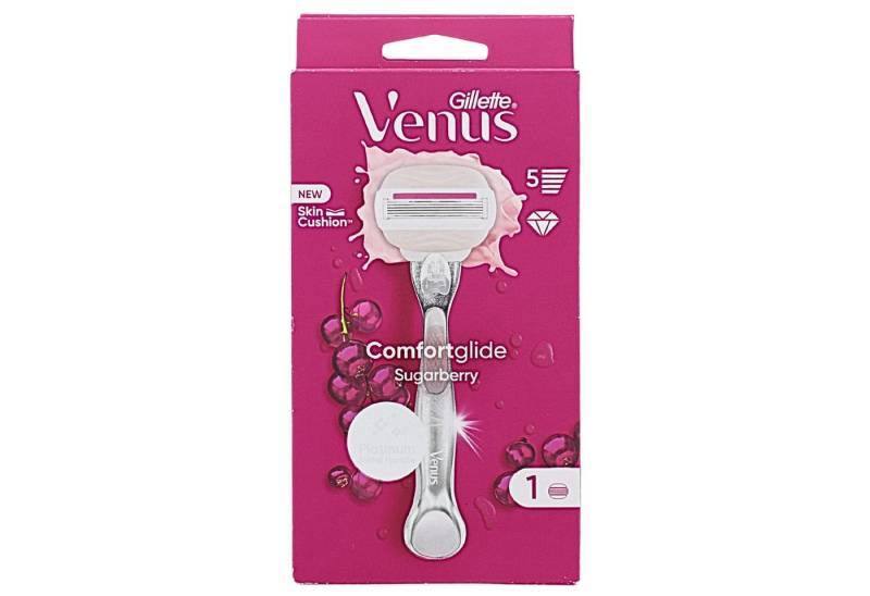 Gillette Venus Körperrasierer Gillette Venus Comfortglide Sugarberry Platinum Rasierer Damen inkl. 1 von Gillette Venus