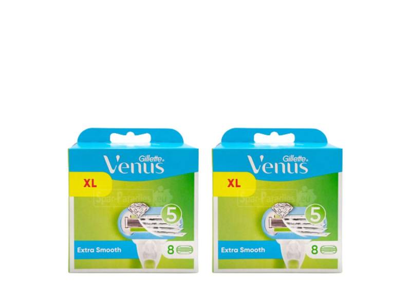 Gillette Venus Rasierklingen Extra Smooth, 2-tlg., Vorteilspack: 16 Venus Extra Smooth Klingen mit Gleitstreifen von Gillette Venus