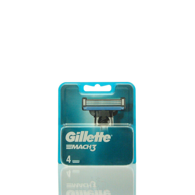 4 Gillette MACH3 Rasierklingen von Gillette