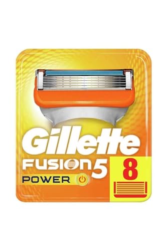 Alte Version – Gillette Fusion Power, Packung mit 8 Klingen von Gillette