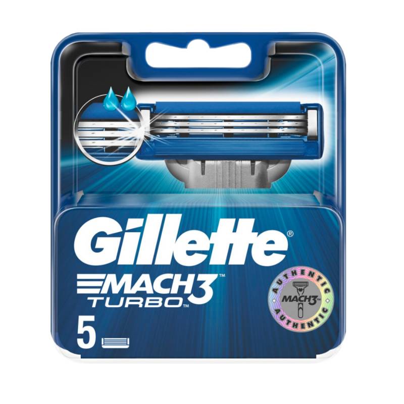 Gillette Blades Mach3 Turbo 5-pack von Gillette