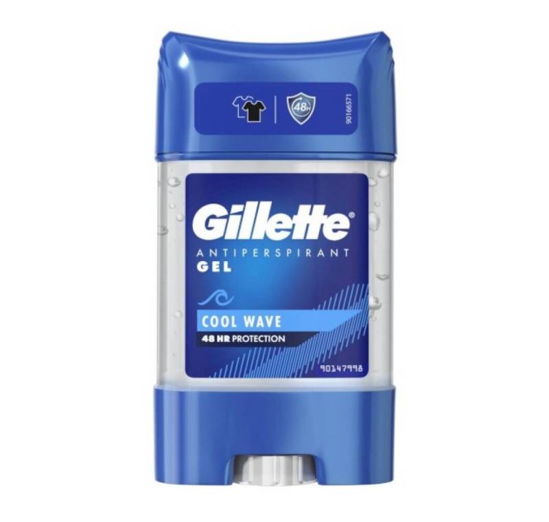 Gillette Deo-Spray Gel-Antitranspirant für Männer Cool Wave 70 ml von Gillette