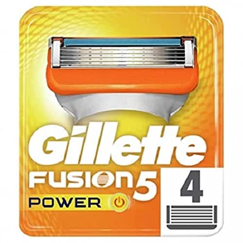 Gillette Fusion5 Power Rasierklingen für Herren mit Präzisionstrimmer, Nachfüllklingen (Verpackung kann variieren) von Gillette