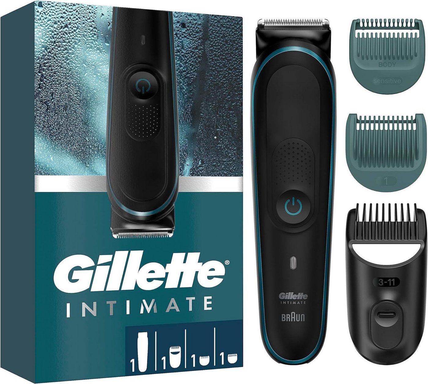 Gillette Körper- und Bikinitrimmer intimate i5 von Gillette