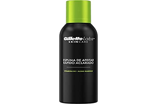 Gillette Labs Rasierschaum für Herren, schnell aufhellend, leichte und erfrischende Formulierung, schützt und pflegt die Haut vor Reizungen, 240 ml von Gillette