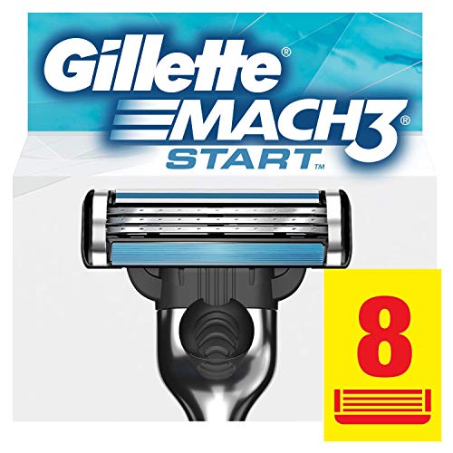 Gillette Mach 3 Start Ersatz Rasierhobel – 8 Stück von Gillette