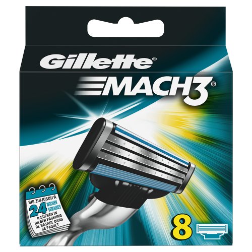 Gillette Mach3 8er Ersatzklingen von Gillette